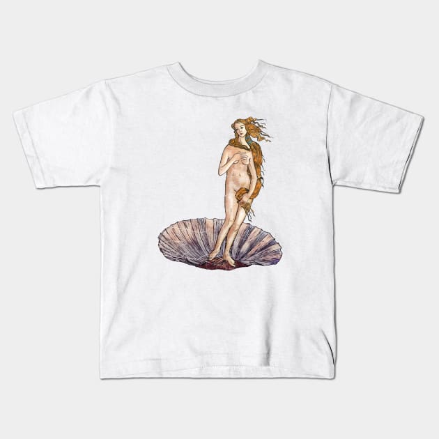 Venus Kids T-Shirt by rebelshop